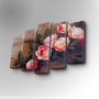 Wallity Cuadro Decorativo en Lienzo 5 Piezas 5PUC-007 Multicolor